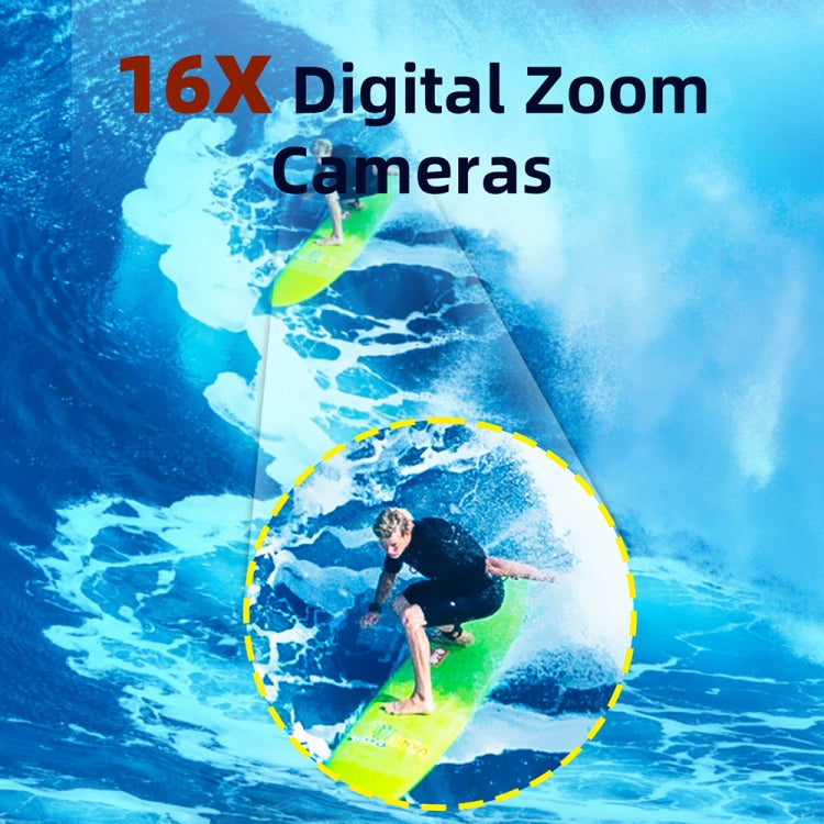 WDC901 3.5m Waterproof 48MP HD Dual Screen Outdoor Sports Digital Camera US Plug