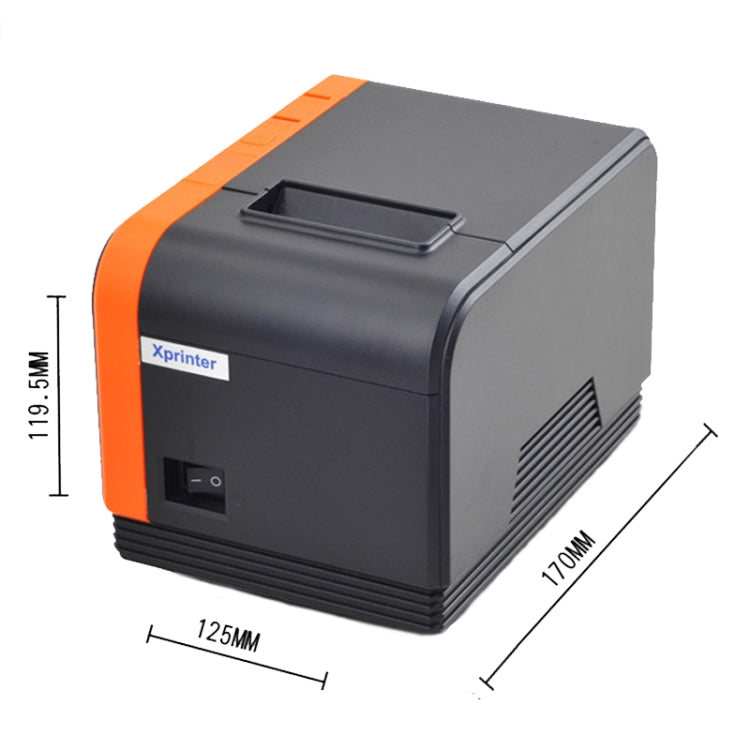 Xprinter XP-T58L 58mm Supermarket Cashier Receipt Thermal Printer, Spec: USB Port