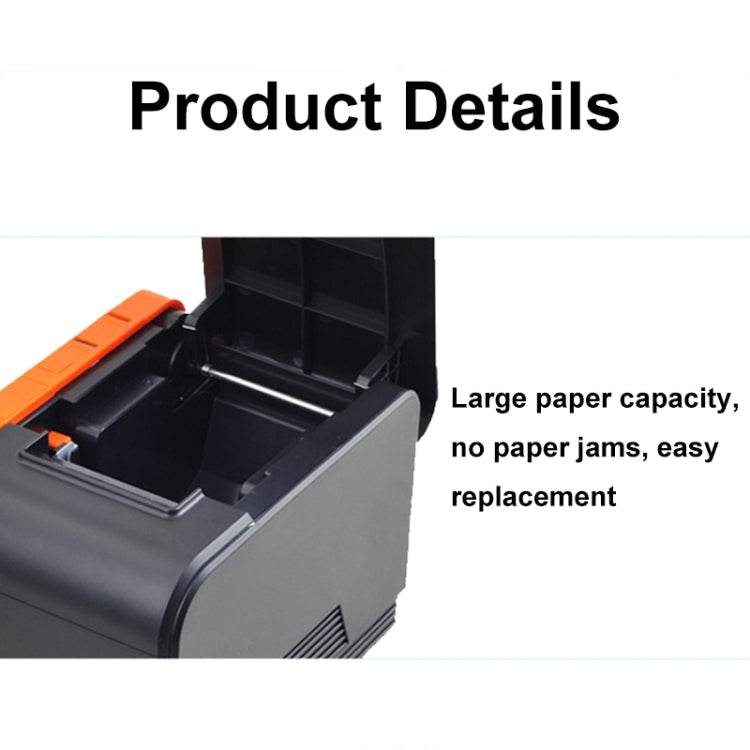 Xprinter XP-T58L 58mm Supermarket Cashier Receipt Thermal Printer, Spec: USB Port
