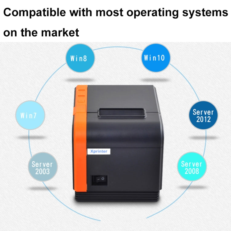 Xprinter XP-T58L 58mm Supermarket Cashier Receipt Thermal Printer, Spec: USB Port
