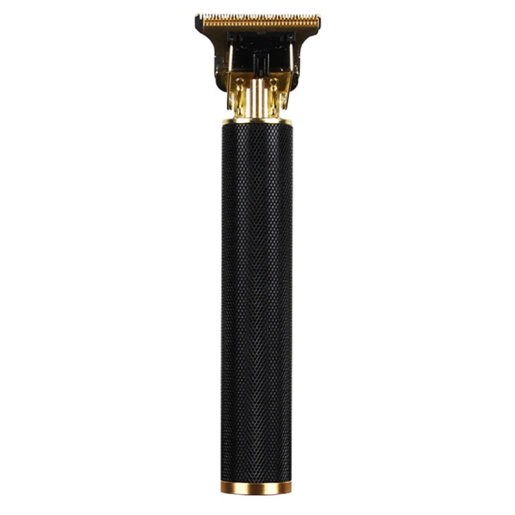 Hollow T-Shaped Steel Head Hair Trimmer USB Charging Carving Electric Hair Clipper, Color: