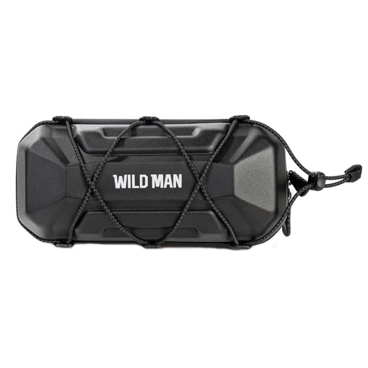 WILD MAN XT17 2L Bicycle EVA Hard Shell Front Bag Outdoor Cycling Handlebar Bag - Black