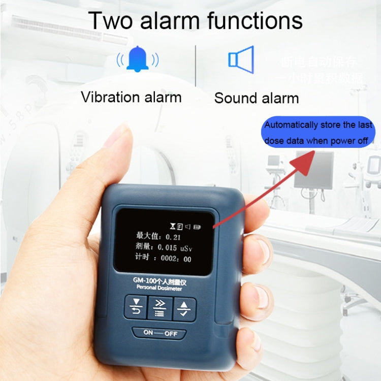 Nuclear Radiation Detector Radioactive Environment Î±Î²Î³X-Ray Detector, Style: GM100