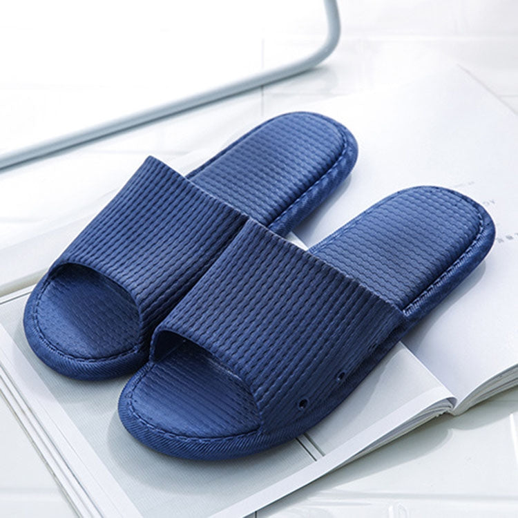Soft Wear-Resistant Couple Sandals Non-Slip Home Bathroom Slippers, Size: 4