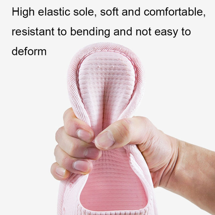 Soft Wear-Resistant Couple Sandals Non-Slip Home Bathroom Slippers, Size: 4