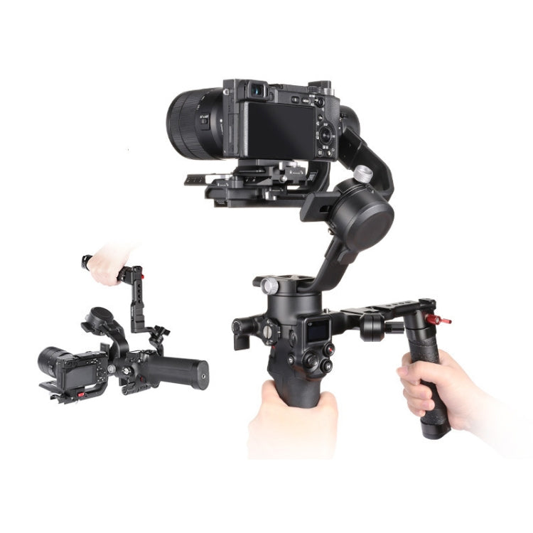 Ulanzi UURig R083 For DJI RSC2 Dual-Hand-Held SLR Camera Shooting Sliding Folding Handle