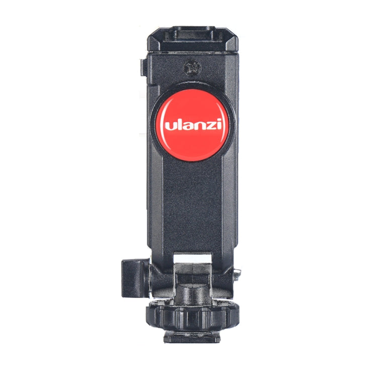 Ulanzi ST-06  Adjustable Phone Holder Tripod Mount Camera Hot Shoe Smartphone Clamp(Black)