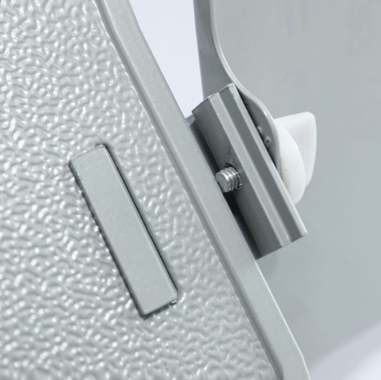 T8 Aluminum Alloy Folding & Lifting Laptop Desk Office Desk Heightening Bracket with Fan & Mouse Board (Silver)