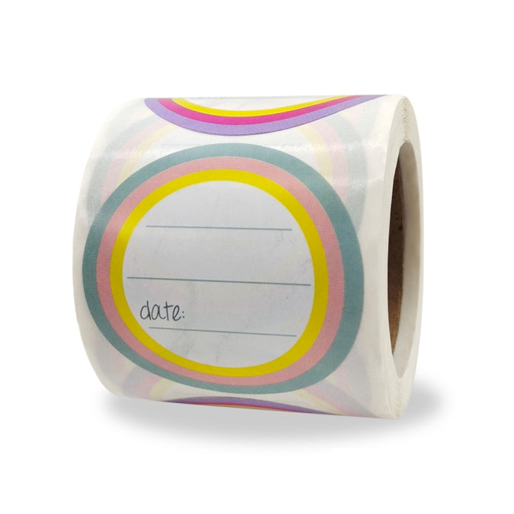3 Rolls Date Kitchen Refrigerator Reminder Label Food Storage Tag Sticker, Size: 5cm / 2 inch(A-250)