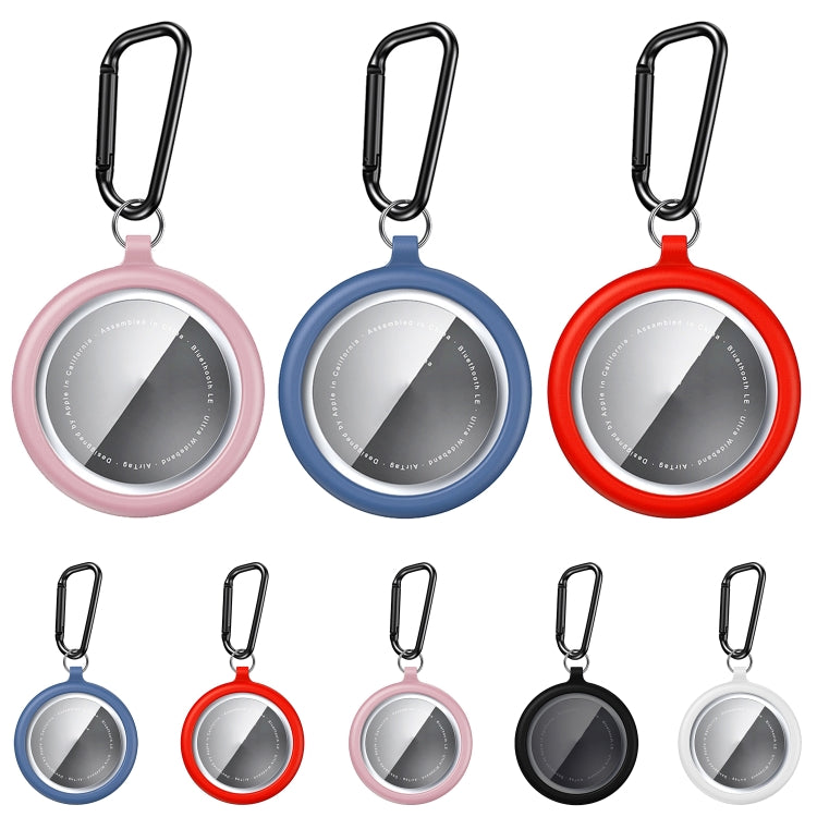 3 PCS For AirTag Tracker TPU All-Inclusive  Protective Cover Case With Package and Hook