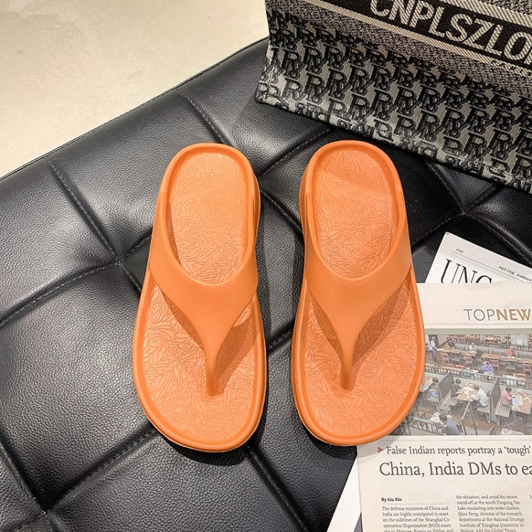 EVA Summer Outdoor Beach Flip-Flops Soft-Soled Wedges, Size: 39/40