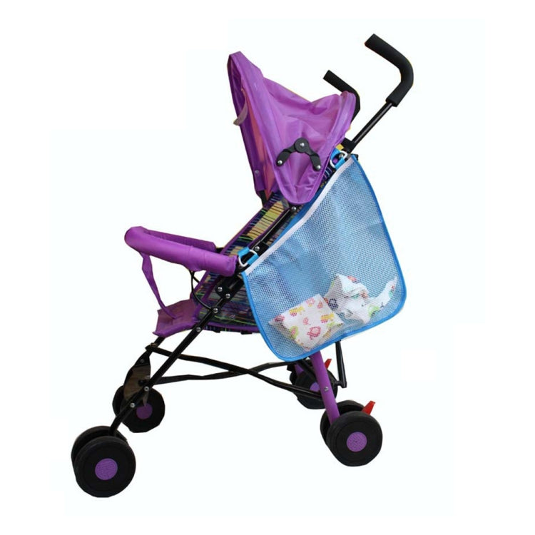 3 PCS Baby Stroller Storage Net Bag Multi-Function Storage Hanging Bag