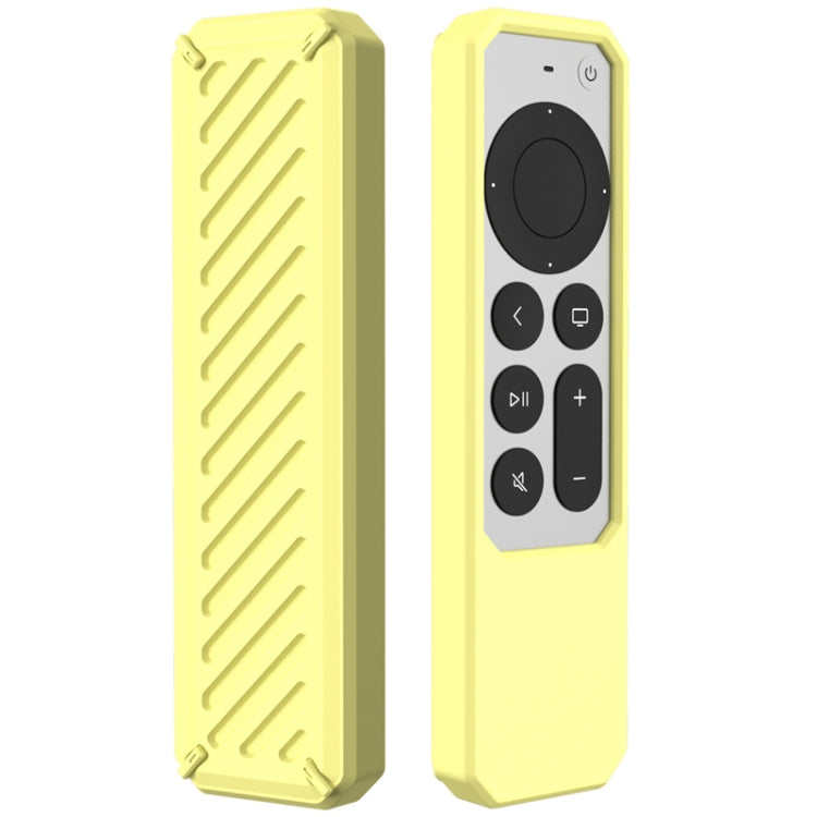 2 PCS Remote Control All-Inclusive Anti-Drop Silicone Protective Cover, Applicable Model: For Apple TV 4K 2021