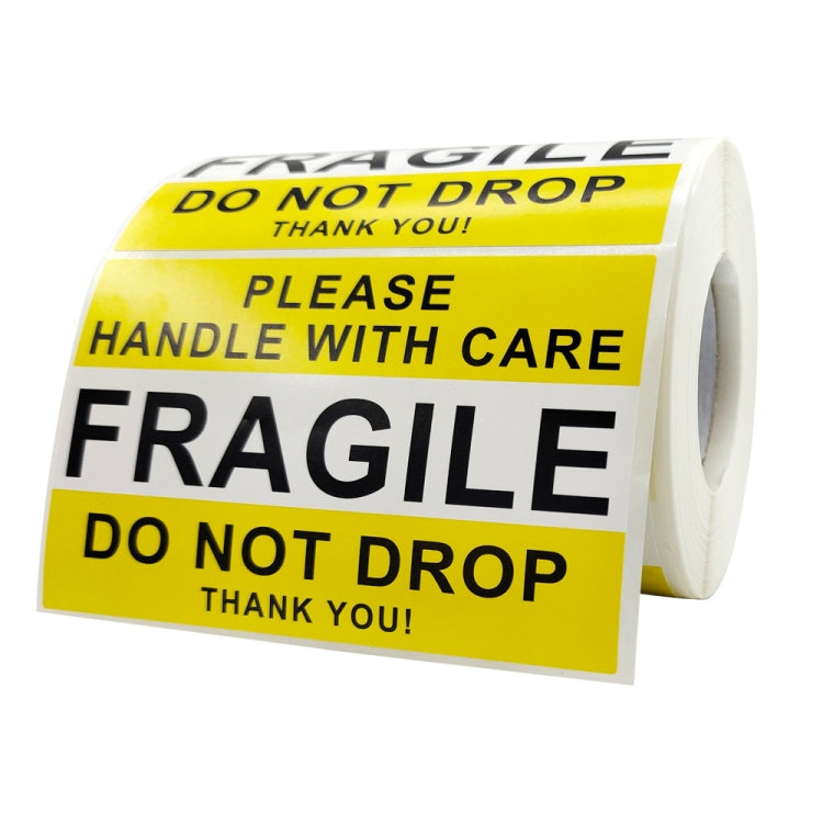 Handle With Care Fragile Warning Sticker Label, Size: 2.5x4 inch(A-249)