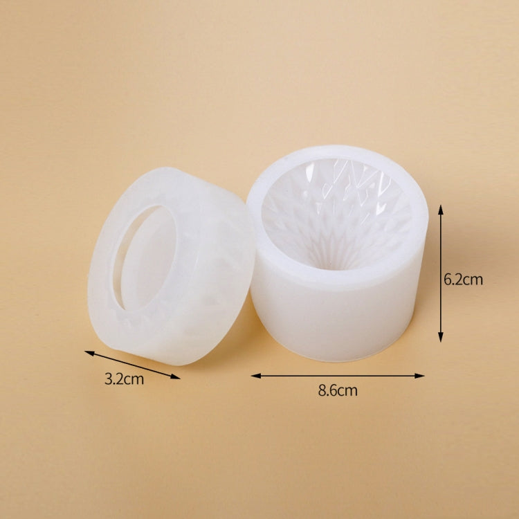 2 In 1 DIY Crystal Epoxy Mould Water Drop Storage Box Jewelry Mould Resin Mould(60-632)
