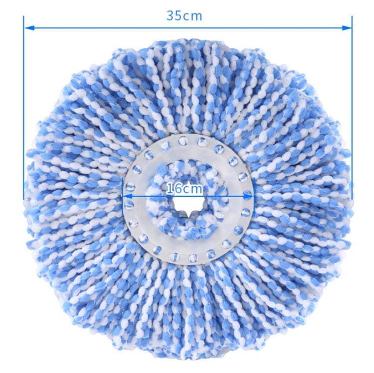 7 PCS Rotating Mop Thickened Fiber Replacement Head