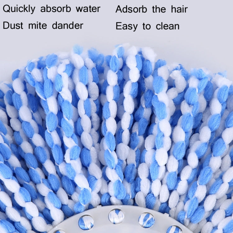 7 PCS Rotating Mop Thickened Fiber Replacement Head