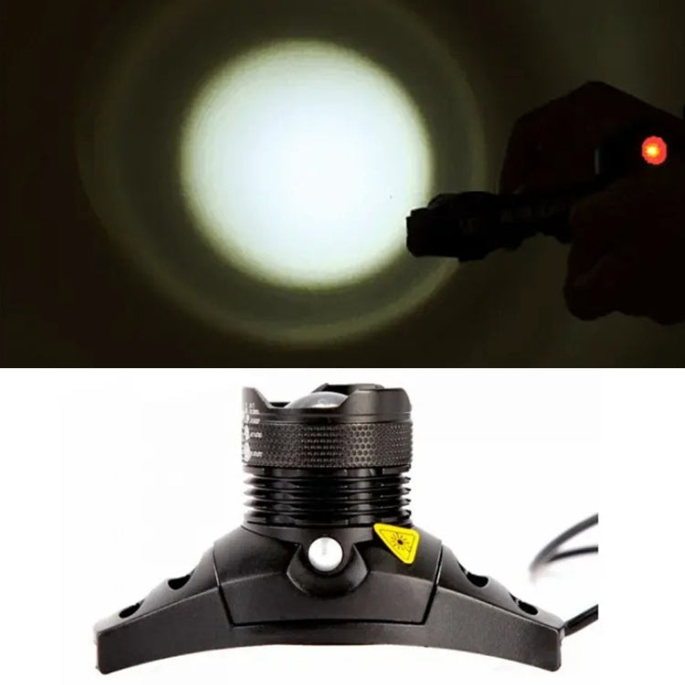 TK67 LED Aluminum Alloy Telescopic Focusing Strong Headlight Outdoor Lighting Searchlight