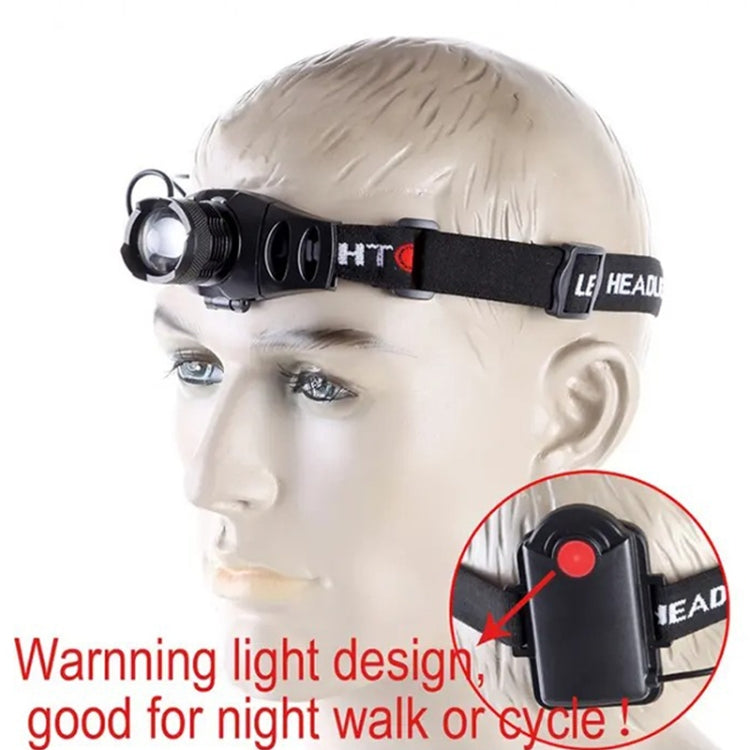 TK67 LED Aluminum Alloy Telescopic Focusing Strong Headlight Outdoor Lighting Searchlight