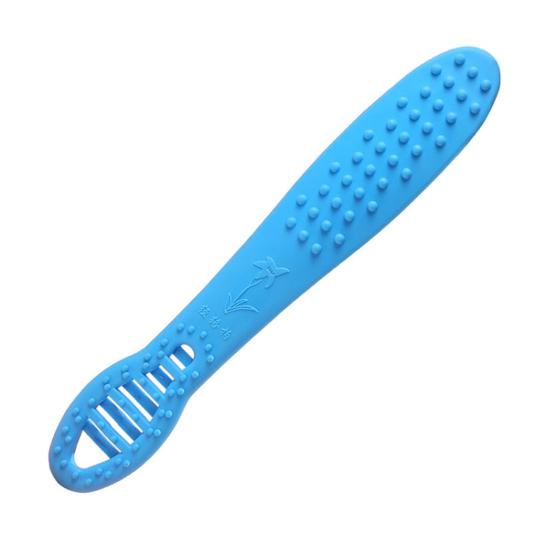 2 PCS Silicone Health Meridian Massage Fitness Massager Random Colour Delivery, Shape: First Generation 27cm