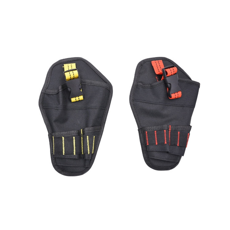 900D Oxford Cloth Kit Waist Bag Electrician Storage Bag, Specification: Black Yellow Line