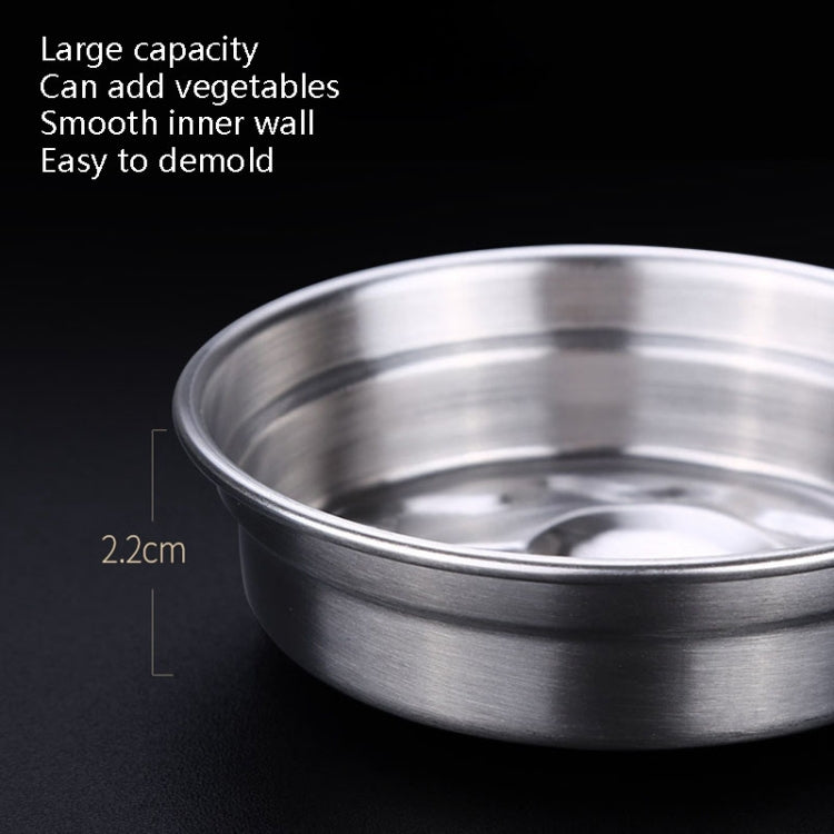 Y304 Child Breakfast Stainless Steel Egg Boiler Household Mini Multi-Function Steaming Egg Tool(No Logo)