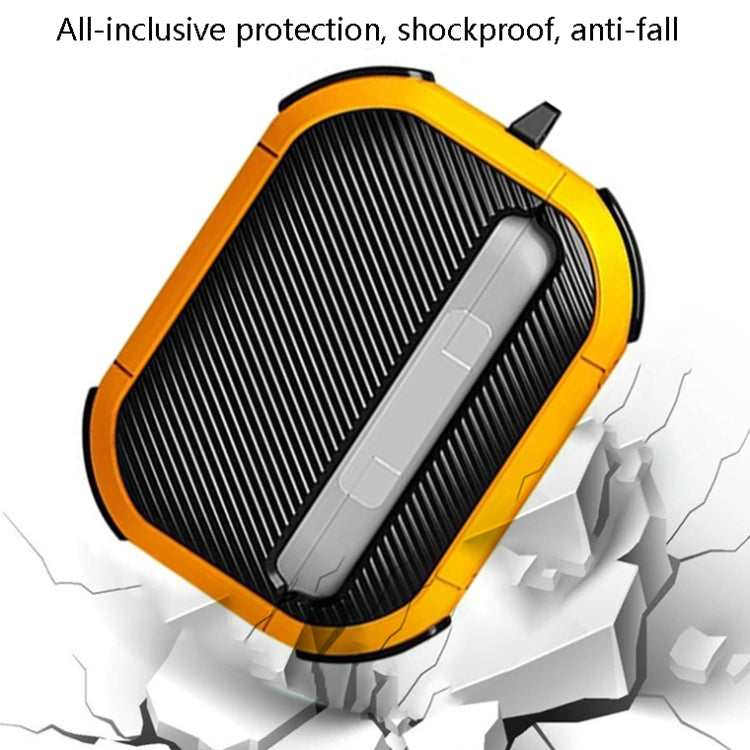 2 PCS Rainbow Amor TPU Shockproof Protection Cover Case for AirPods Pro