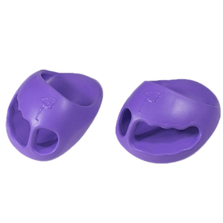 Stovepipe Pelvic Forward Correction Half Palm Slippers Massage Buttocks Yoga Shoes, Size: 14.5x10.5cm