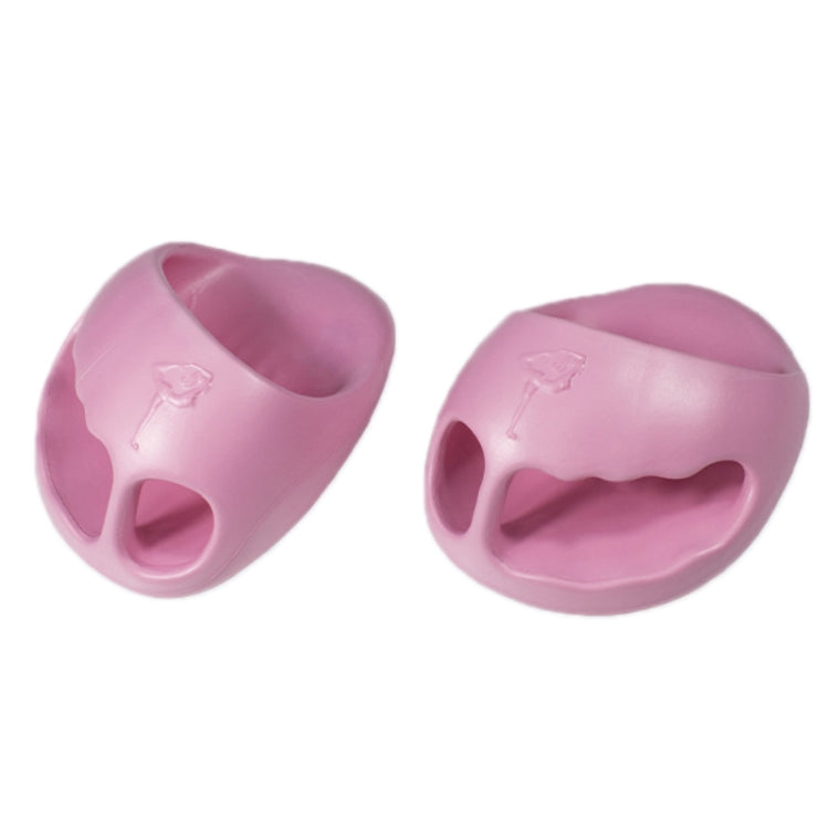 Stovepipe Pelvic Forward Correction Half Palm Slippers Massage Buttocks Yoga Shoes, Size: 14.5x10.5cm