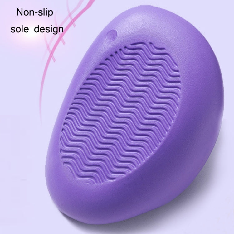 Stovepipe Pelvic Forward Correction Half Palm Slippers Massage Buttocks Yoga Shoes, Size: 14.5x10.5cm