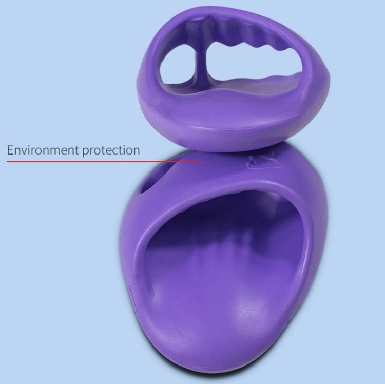 Stovepipe Pelvic Forward Correction Half Palm Slippers Massage Buttocks Yoga Shoes, Size: 14.5x10.5cm