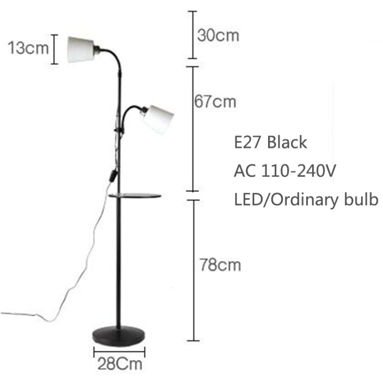 Living Room Bedroom Warm Study Creative Minimalist Vertical Floor Lamp