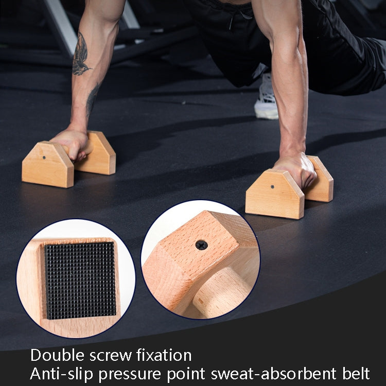 1 Pair Push-Ups Bracket Wooden Single Parallel Bars Inverted Frame, Specification: 30cm