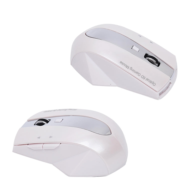 M-011G 2.4GHz 6 Keys Wireless Charging Mouse Office Game Mouse
