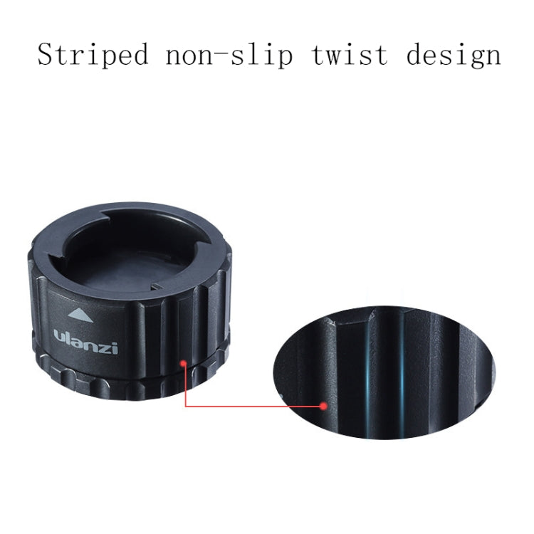 Ulanzi GP-4 4 In 1 Quick Release Magnetic Mount Adapter Kit for GoPro Hero11 Black / HERO10 Black /9 Black /8 Black /7 /6 /5 /5 Session /4 Session /4 /3+ /3 /2 /1, DJI Osmo Action and Other Action Cameras(Black)