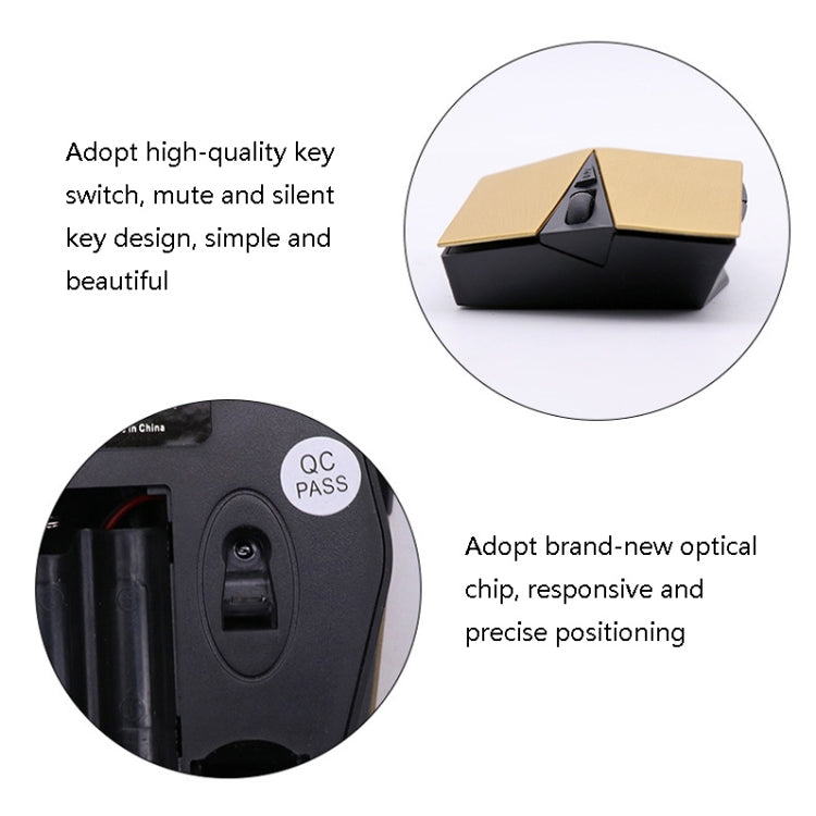 M-189 2.4GHz 6 Keys 2.4G Wireless Cool Game Mouse