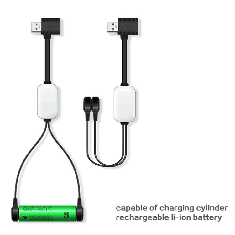 A10 Lithium Battery Charger Multifunction Magnetic USB Charging Discharging Power Adapter