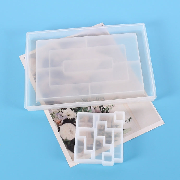 DIY Crystal Elastic Mold Silicone Mold, Specification: 60-553 Set