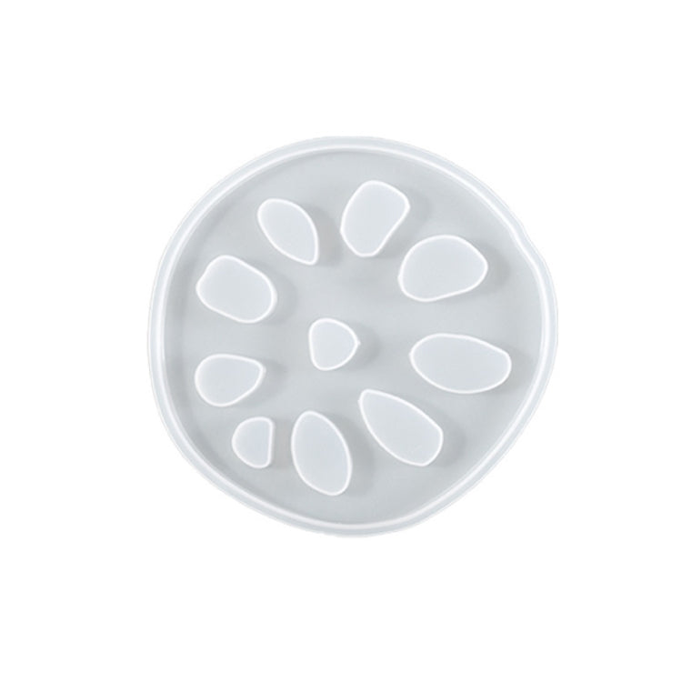 4 PCS JX-160 Crystal Epint DIY Mold Irregular Resin Cup Pad Mold, Specification: 03