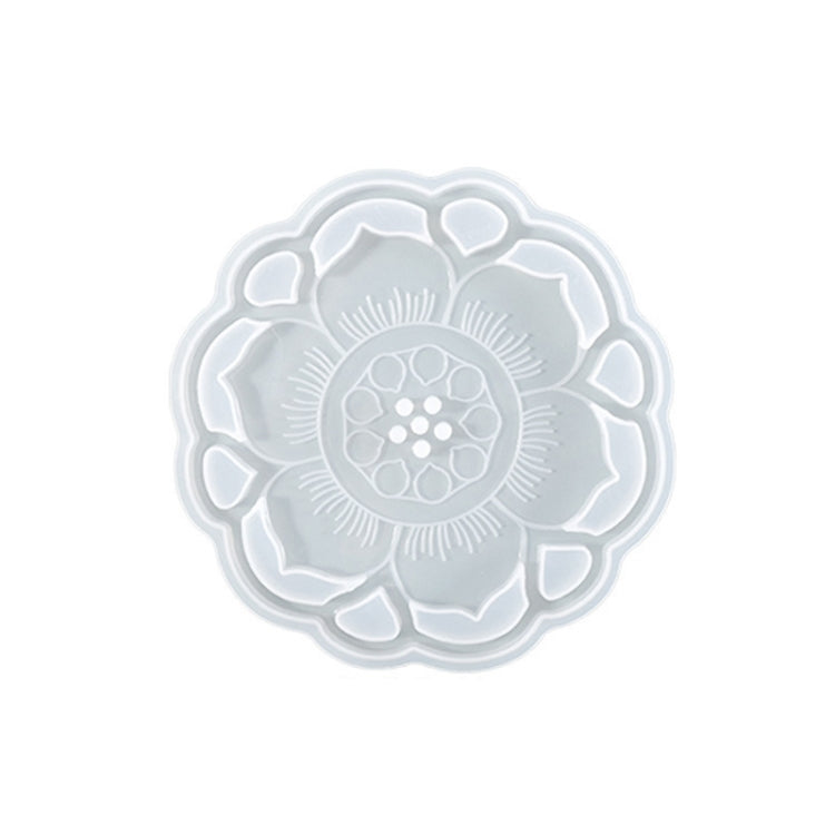 4 PCS JX-160 Crystal Epint DIY Mold Irregular Resin Cup Pad Mold, Specification: 04