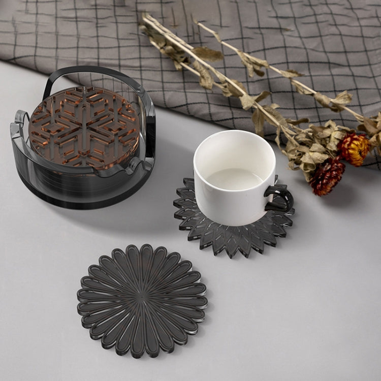 4 PCS JX-160 Crystal Epint DIY Mold Irregular Resin Cup Pad Mold, Specification: 04