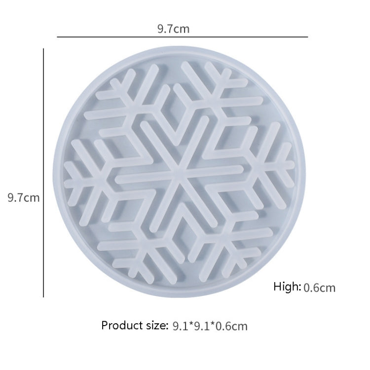 4 PCS JX-160 Crystal Epint DIY Mold Irregular Resin Cup Pad Mold, Specification: B04