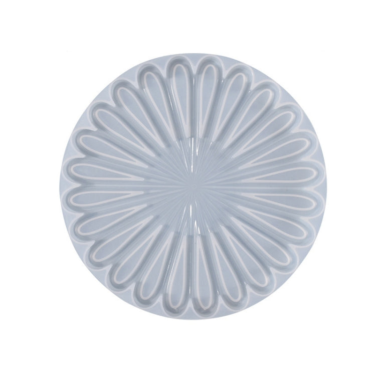 4 PCS JX-160 Crystal Epint DIY Mold Irregular Resin Cup Pad Mold, Specification: D04