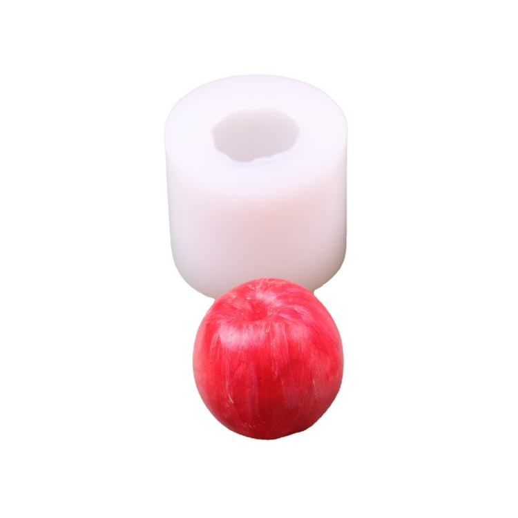 Christmas Apple Silicone Mold Fruit Baking Mousse Cake Aroma Candle Mold