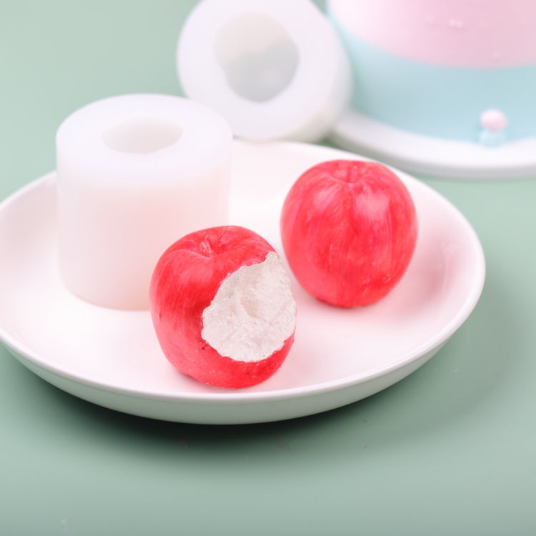 Christmas Apple Silicone Mold Fruit Baking Mousse Cake Aroma Candle Mold