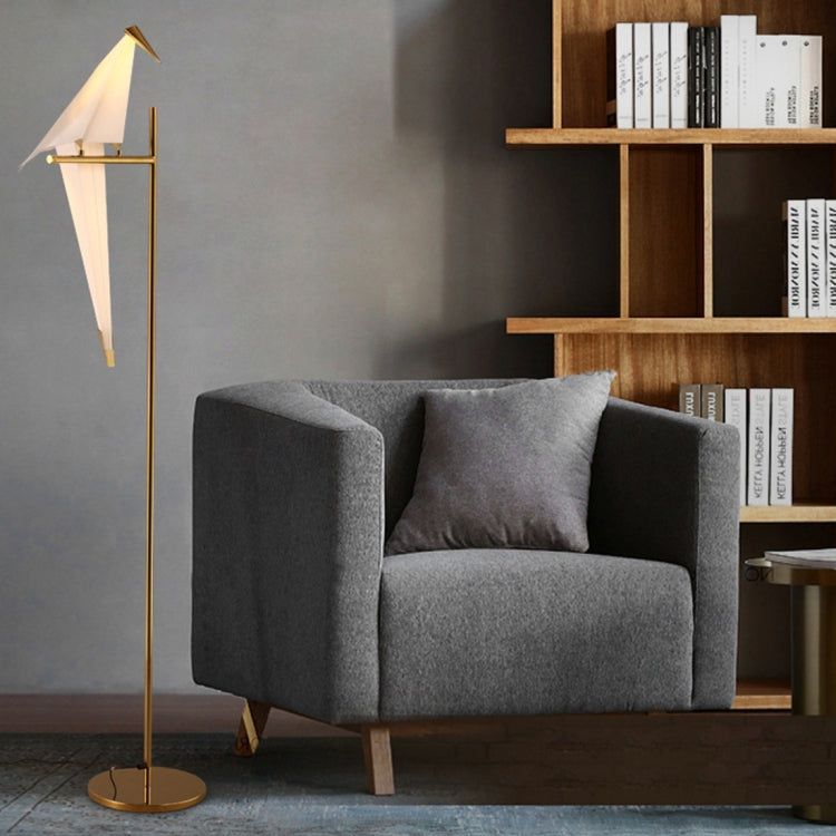 Single Head  Simple Creative Bird Study Bedroom Bedside Stand LED Floor Lamp