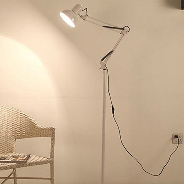 Living Room Hotel Lighting Night Adjustable Floor Lamps Study Reading Bedside Light, AC 110-240V
