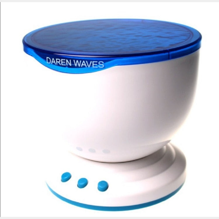 DAREN WAVES Decorative Night Light Projection Lamp with Speaker Wave Atmosphere