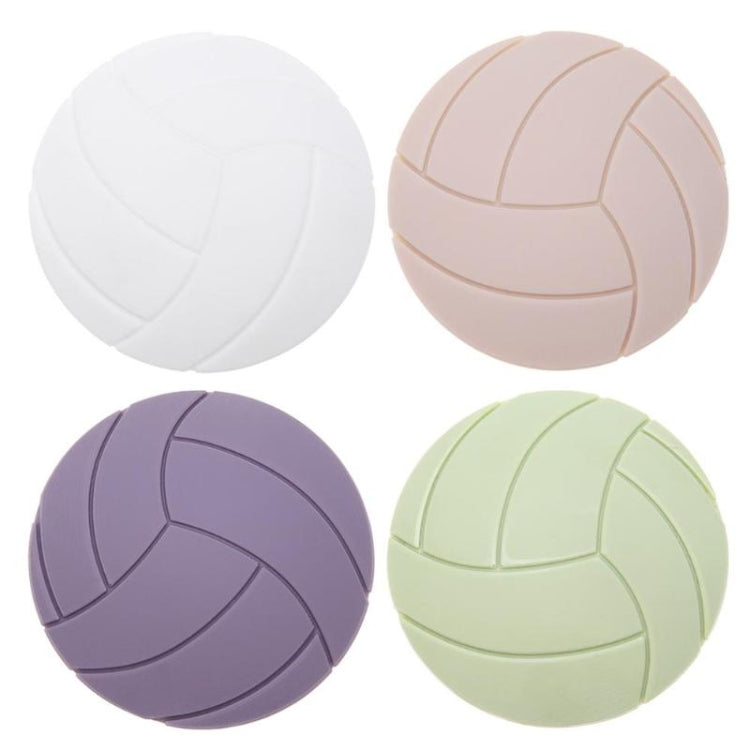 4Pcs/Set Refrigerator Door Handle Crash Pad Suction Cup Thick Silicone Stickerï¼ŒRandom Color Delivery