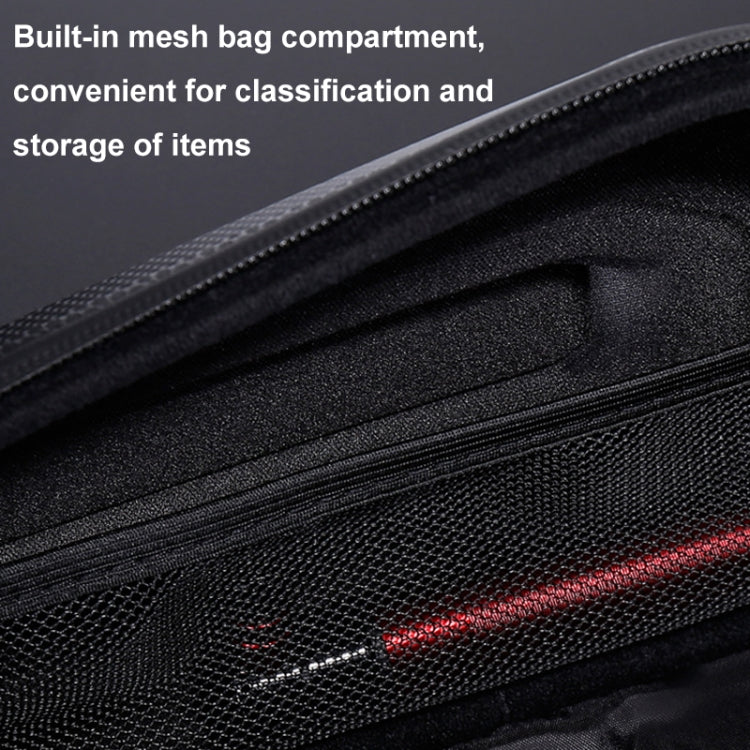 WILD MAN GD5 4L Bicycle EVA Hard Shell Rack Tail Bag Outdoor Cycling Equipment - Black